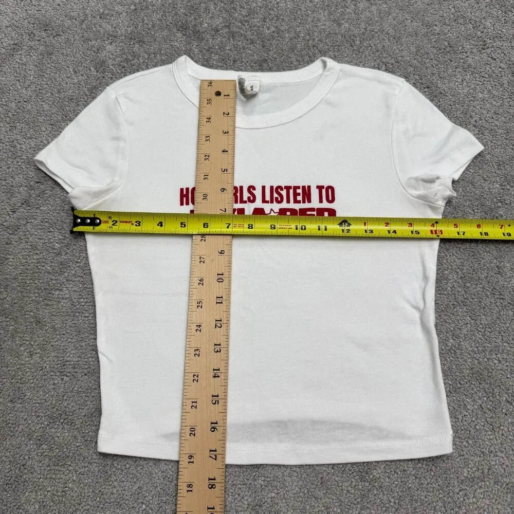 Bella + Canvas Graphic Baby Tee Womens Medium 